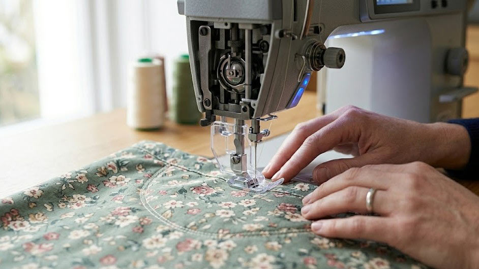 ترفند دوخت کش کمر شلوار راحتی بدون پیچخوردگی